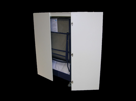 'Glideaway'® XH - folded up in storage cupboard