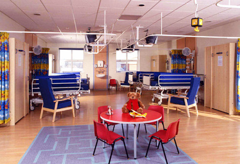 Alder Hey children's Hospital - 'Wiskaway'® 7500H Wallbeds on the paediatric oncology ward